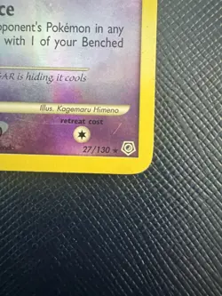 Pokemon Gengar TCG Reverse Holo Rare Card Diamond & Pearl 27/130 - Image 5