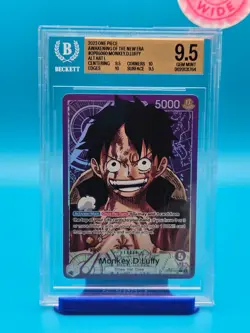 BGS 9.5 - 2023 One Piece Card Game Awakening of the New Era Monkey.D.Luffy - Image 1