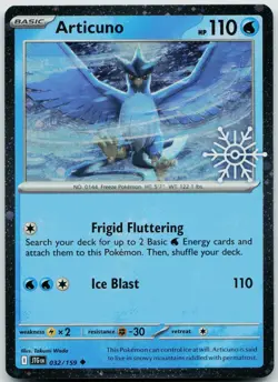 Articuno - 032/159 (Holiday Calendar) 032/159 Uncommon Misc Promo Cards - NM - Image 1