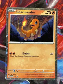 Charmander - (Cosmos Holo) Promo SV: Scarlet & Violet Promo Cards 047 NM - Image 1