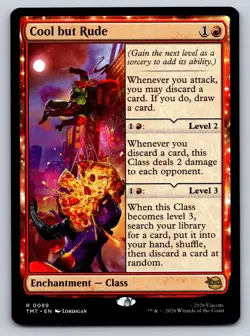 Cool but Rude 0089 Rare Teenage Mutant Ninja Turtles Magic: The Gathering NM - Image 1