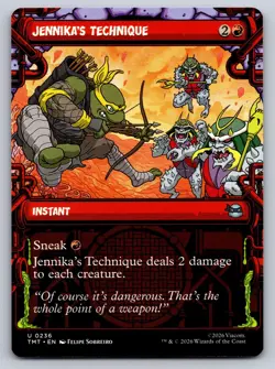 Jennika's Technique (Showcase) 0236 Teenage Mutant Ninja Turtles NM - Image 1
