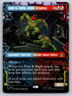 Don & Raph, Hard Science (Showcase) 0243 Teenage Mutant Ninja Turtle NM - Image 1