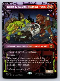 Tokka & Rahzar, Terrible Twos (Showcase) 0252 Teenage Mutant Ninja Turtles NM - Image 1