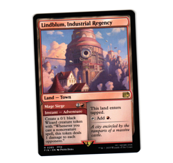 Final Fantasy Magic: The Gathering Lindblum Industrial Regency (0285) Regular NM - Image 1
