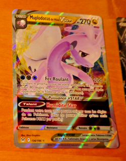 POKEMON CARD HOLO CARTE Muplodocus de Hisui Vstar 136/196 EB11 FR MINT 2022 - Image 1