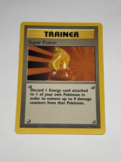 Super Potion 90/102 WoTC Pokemon Card TCG Base Set Unlimited Uncommon NM/LP 1999 - Image 1