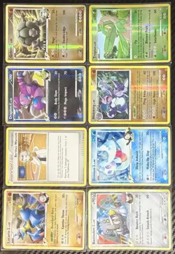 Pokemon TCG • 8 Card Lot • Rising Rivals • Holos & Reverse Holos • (Mostly MP) - Image 1