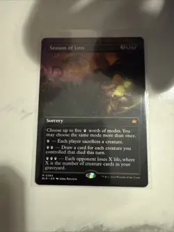 1x Season of Loss - Borderless MTG Magic - Image 1