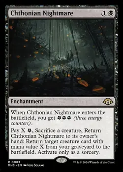 Chthonian Nightmare Foil - Modern Horizons 3 MTG-NM - Image 1