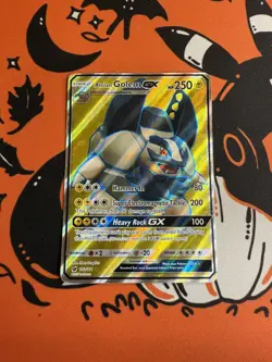 Alolan Golem GX 102/111 Rare Ultra Crimson Invasion Pokemon NM/M - Image 1