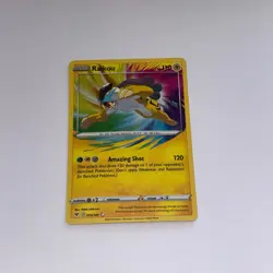 RAIKOU - 050 - 185 - AMAZING RARE - VIVID VOLTAGE - POKEMON - - HOLO - NM/M - Image 1