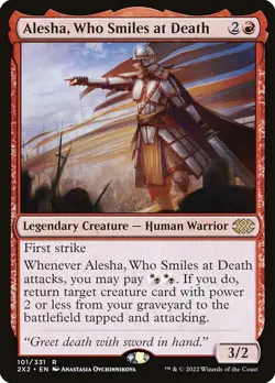 Alesha, Who Smiles at Death Regular - Double Masters 2022 MTG-NM - Image 1