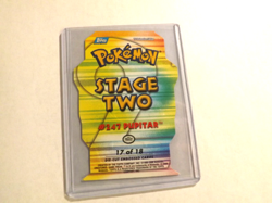 Pokemon Pupitar Johto League Champions Die Cut Embossed #17 247 Stage 2 V-Good - Image 2
