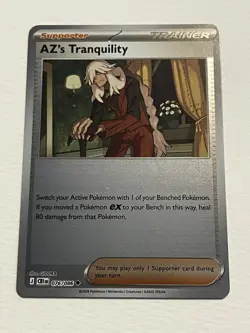 AZ's Tranquility 076/086 • Reverse Holo • Chaos Rising • Pokemon TCG • LP - Image 1