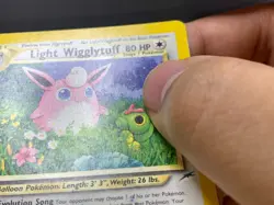 Light Wigglytuff 54/105 Uncommon Neo Destiny Unlimited Pokemon 2000 Non Holo - Image 3
