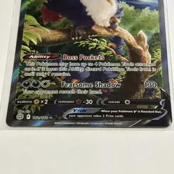 Pokemon TCG Honchkrow V 2022 Brilliant Stars 162/172 Holo Ultra Rare - Image 2