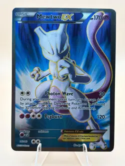 Mewtwo EX 157/162 Ultra Rare BREAKthrough Pokemon Near Mint - Image 1