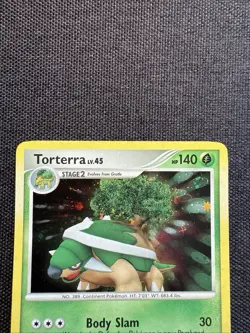 Torterra 17/130 | 2007 Pokemon Diamond & Pearl Holo | MP Moderately Played - Image 3