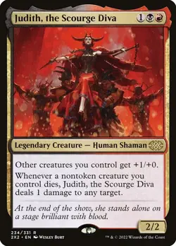 Judith, the Scourge Diva Regular - Double Masters 2022 MTG-NM - Image 1