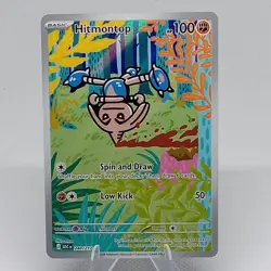 Hitmontop 240/217 Me: Ascended Heroes Holo Full Art IR Illustration Rare - Image 1