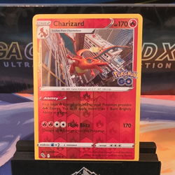 The Pokemon Company Charizard Pokemon GO 010/078 Reverse Holo Rare ENG 170 HP - Image 1