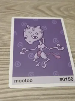 Mootoo (Mewtwo) #150 - Gen 1 Pookiemoot Fan Art - Pokemon - Image 2