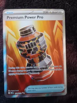 Pokemon Mega Evolution Premium Power Pro 174/132 Secret Rare Gold Trainer NM - Image 1