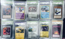 Pokemon/Yugioh Graded Lot Of 50 With 100 XCG Packets. Lot B - Image 1