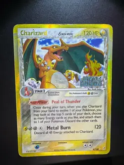 Charizard 4/100 Crystal Guardians Delta Species Reverse Holo 2006 - Image 1