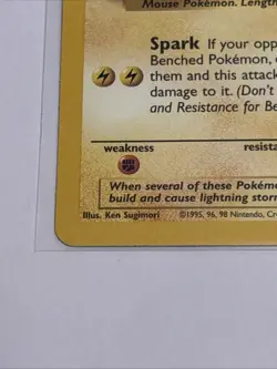 1999 Pokemon TCG Pikachu 60/64 Jungle TCG Regular WoTC Rare LP - Image 2