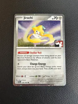 Pokemon TCG - Jirachi 126/182 Play Stamped Prize Pack Series 5 Holo - Image 1