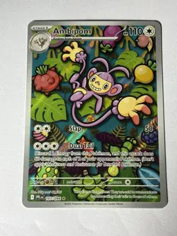 Ambipom - Illustration Rare ME02: Phantasmal Flames 107/094 Pokemon TCG - Image 1
