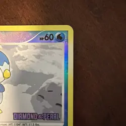 Piplup 93/130 C Diamond & Pearl Pokemon 2007 EN - Image 4