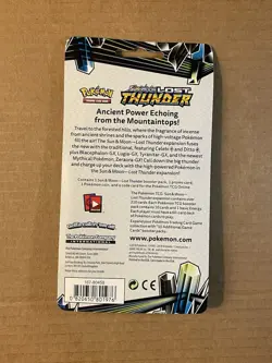Pokemon Sun & Moon Lost Thunder Single Checklane Pack Blister (Salandit) Lugia - Image 2