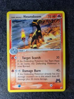 Pokemon - EX Team Magma & Team Aqua - Team Magma's Houndoom 34/95 - Image 1