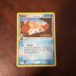 Pokemon Togepi Delta Species Reverse Holo - Dragon Frontiers - 41/101 - Image 1