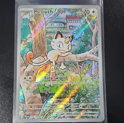 Pokemon Meowth 106/094 ME02 Phantasmal Flames Illustration Rare Holo English - Image 1