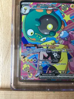 Pokemon Iono's Bellibolt ex Ascended Heroes SIR #279 CGC 10 Pristine - Image 4