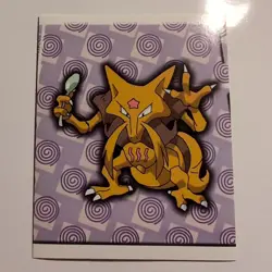 Pokemon - Kadabra - Topps Merlin Sticker - Series 1 - #218/240 - 1999 - Image 1