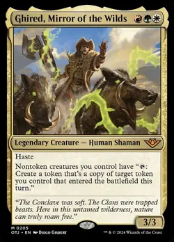 Ghired, Mirror of the Wilds Regular - Outlaws Of Thunder Junction MTG-NM - Image 1