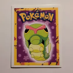 Pokemon - Caterpie - Topps Merlin Sticker - Series 1 - #10/240 - 1999 - Image 1