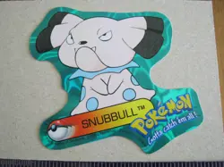 Vintage 2000 Pokemon Vending Stickers NOS - Lot of 5 - Ho-oh, Snubbull, & more - Image 3