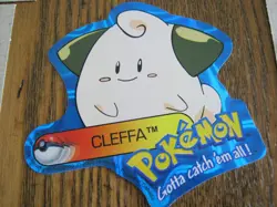 Vintage 2000 Pokemon Vending Stickers NOS - Lot of 5 - Ho-oh, Snubbull, & more - Image 4