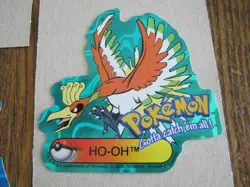 Vintage 2000 Pokemon Vending Stickers NOS - Lot of 5 - Ho-oh, Snubbull, & more - Image 5