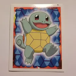 Pokemon - Squirtle - Topps Merlin Sticker - Series 1 - #7/240 - 1999 - Image 1