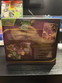 Pokemon TCG Perfect Order ETB - Sealed - W/Acrylic Case - Image 4