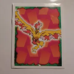 Pokemon - Moltres - Topps Merlin Sticker - Series 1 - #146/240 - 1999 - Image 1