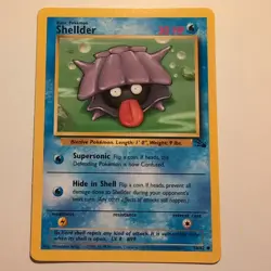 Shellder - Pokemon TCG Karte - Fossil - 54/62 - 1999 - English - Image 1