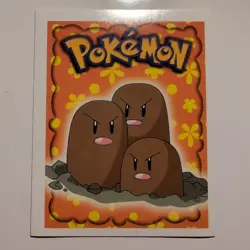 Pokemon - Dugtrio - Topps Merlin Sticker - Series 1 - #51/240 - 1999 - Image 1